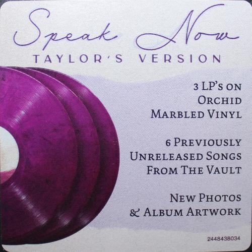 Виниловая пластинка Taylor Swift - Speak Now (Taylor's Version) (coloured)