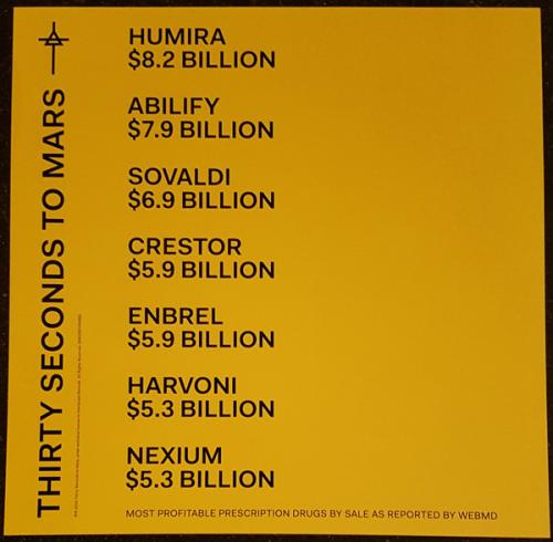 Виниловая пластинка Thirty Seconds To Mars, AMERICA