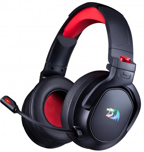 Беспроводная игровая гарнитура Redragon NOMEN черно-красная