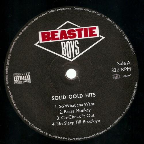 Виниловая пластинка Beastie Boys, The, Solid Gold Hits