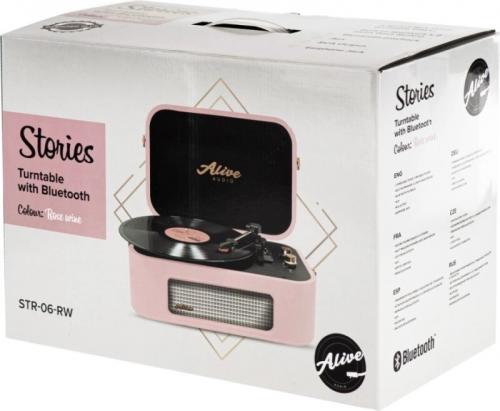Проигрыватель винила Alive Audio STORIES Rose Wine