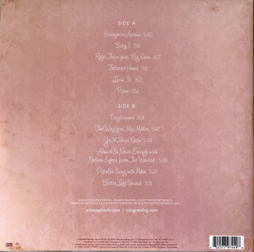 Виниловая пластинка Grande, Ariana, Yours Truly