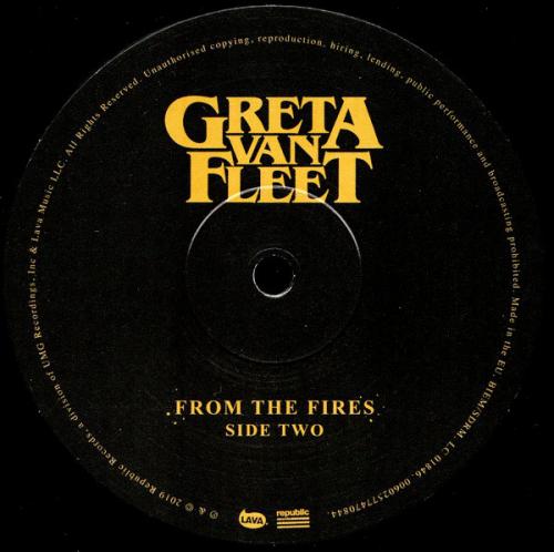 Виниловая пластинка Greta Van Fleet - From The Fires (EP)