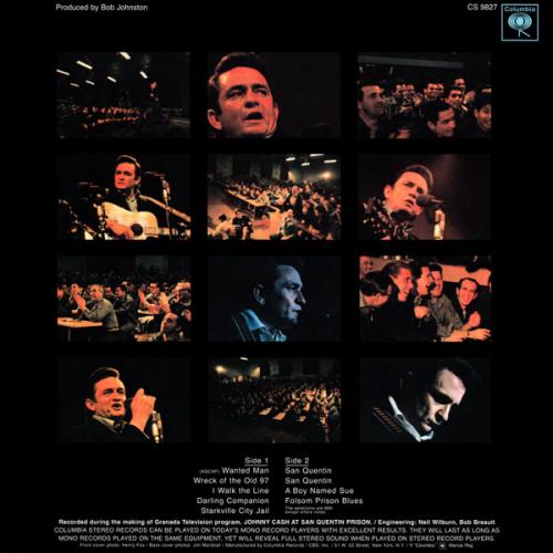 Виниловая пластинка Johnny Cash - At San Quentin (Analogue) (Black Vinyl LP)