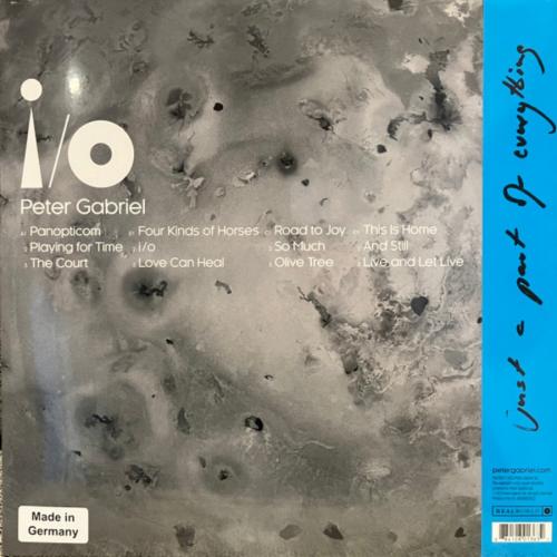 Виниловая пластинка Peter Gabriel - I/O (Dark-Side Mixes) (Black Vinyl 2LP)