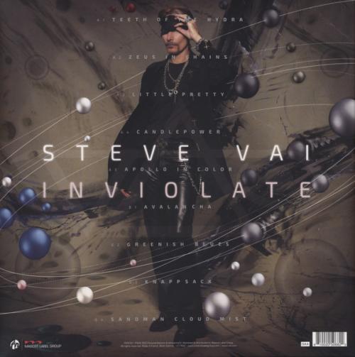 Виниловая пластинка Steve Vai - Inviolate (Black Vinyl LP)