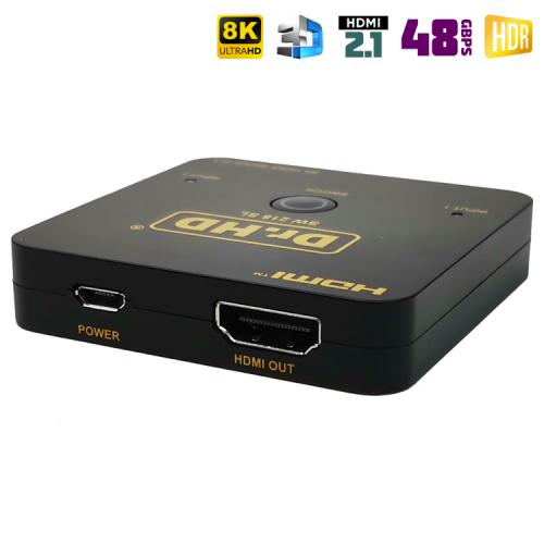 HDMI 2.1 переключатель 2x1 Dr.HD SW 218 SL