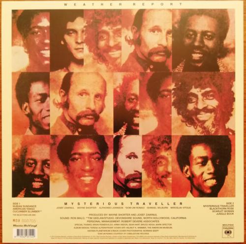 Виниловая пластинка Weather Report - Mysterious Traveller (Blue & Red Marbled Vinyl LP)