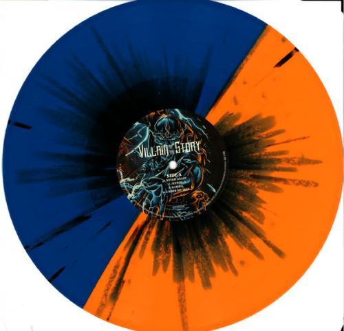 Виниловая пластинка Villain Of The Story - Divided (Limited Orange/Dark Blue Splatter Vinyl LP)