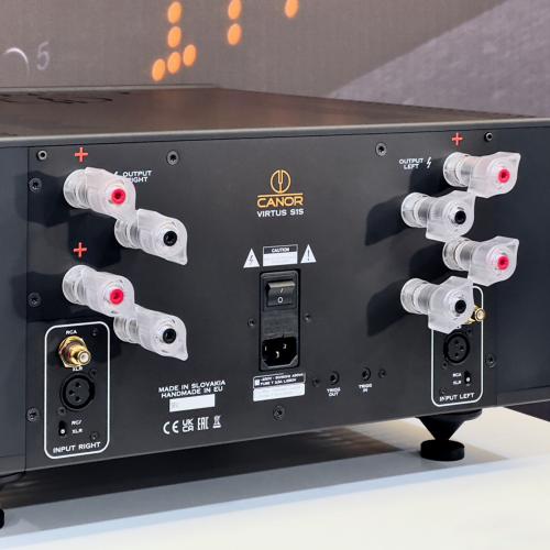 Cтереоусилитель мощности Canor Audio Virtus S1S Black