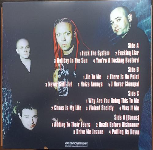 Виниловая пластинка Exploited - Fuck The System (Clear Red & Black Splatter Vinyl 2LP)