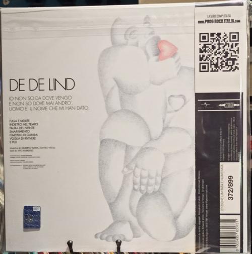 Виниловая пластинка De De Lind - Io Non So Da Dove Vengo... (Black Vinyl LP)