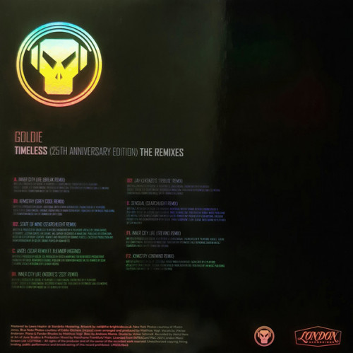 Виниловая пластинка Goldie - Timeless (The Remixes) (Black Vinyl 3LP)