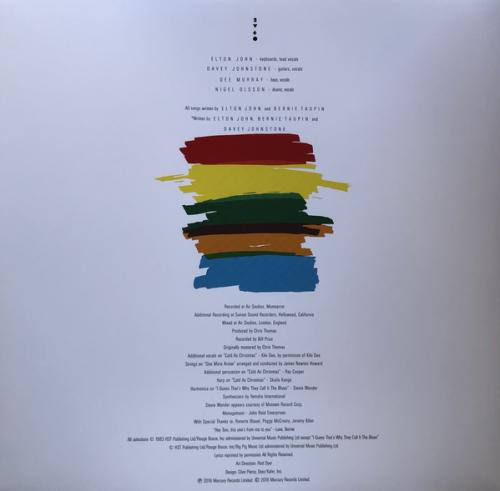 Виниловая пластинка Elton John, Too Low For Zero (2016 Reissue)