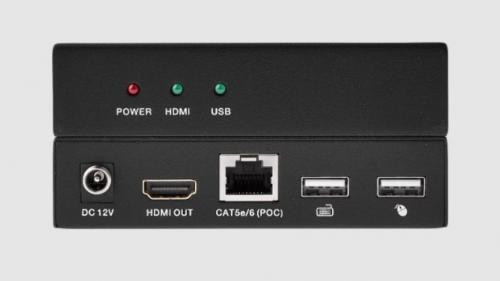 Комплект передатчик и приемник сигнала HDMI и USB 2.0 по витой паре AVCLINK HT-50U2