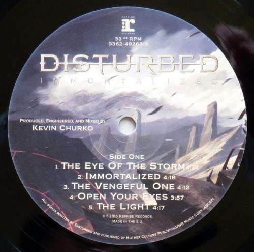 Виниловая пластинка WM Disturbed Immortalized (Gatefold)