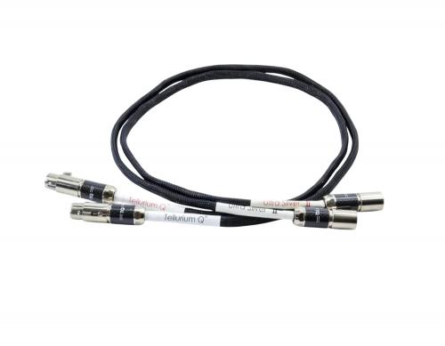 Кабель межблочный аудио Tellurium Q Silver II XLR Ultra 1.5 m