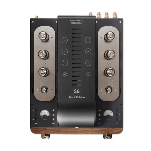 Интегральный ламповый усилитель Unison Research S6 Black Edition Walnut