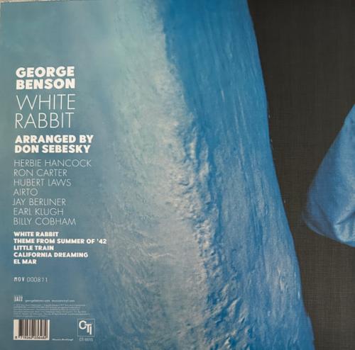 Виниловая пластинка George Benson - White Rabbit (White Vinyl LP)