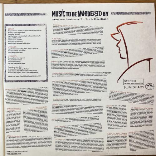 Виниловая пластинка Eminem — MUSIC TO BE MURDERED BY (2LP)