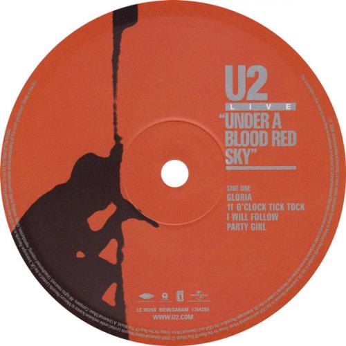 Виниловая пластинка U2, Under A Blood Red Sky