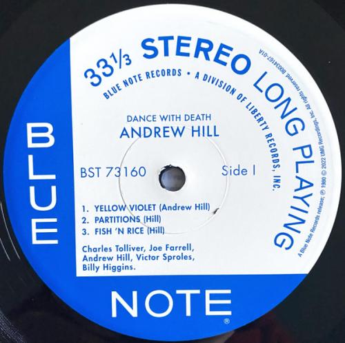 Виниловая пластинка Andrew Hill - Dance With Death (Tone Poet) (Black Vinyl LP)
