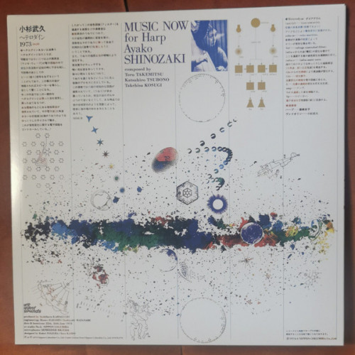 Виниловая пластинка Ayako Shinozaki - Music Now For Harp (Black Vinyl LP)