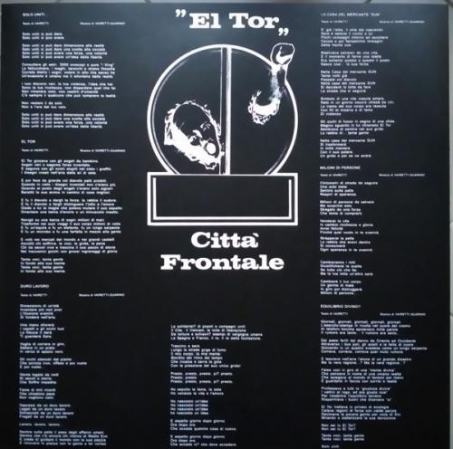 Виниловая пластинка Citta Frontale - El Tor (Coloured Vinyl LP)