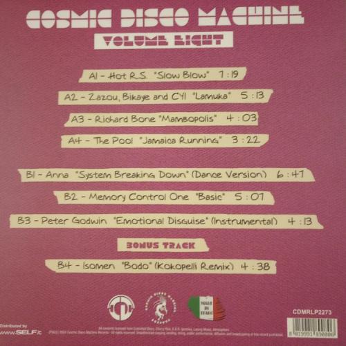 Виниловая пластинка Various Artists - Cosmic Disco Machine Vol.8 (Black Vinyl LP)