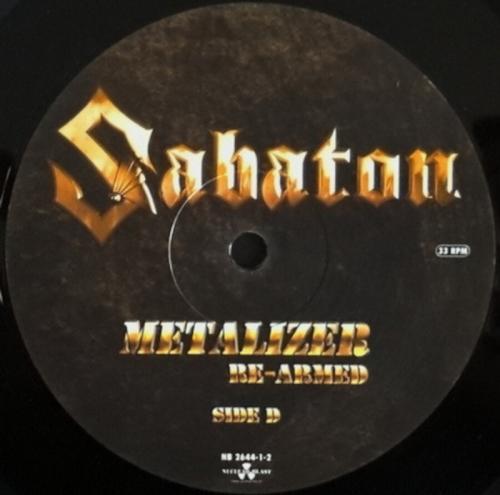 Виниловая пластинка Sabaton - Metalizer (Black Vinyl 2LP)