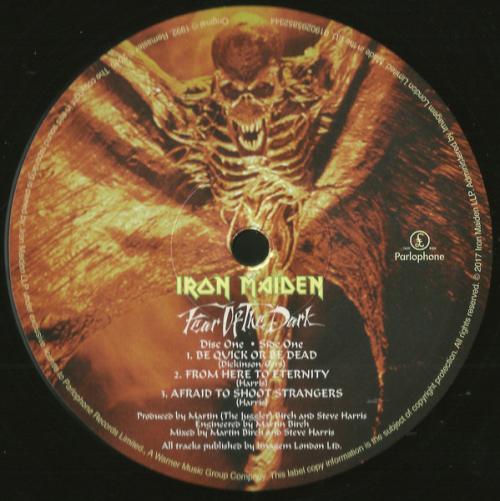 Виниловая пластинка Iron Maiden Fear Of The Dark (180 Gram)