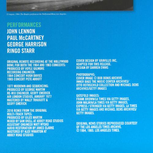 Виниловая пластинка Beatles, The, Live At The Hollywood Bowl
