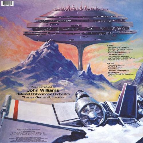 Виниловая пластинка John Williams, Charles Gerhardt, National Philharmonic Orchestra - The Empire Strikes Back (Symphonic Suite)