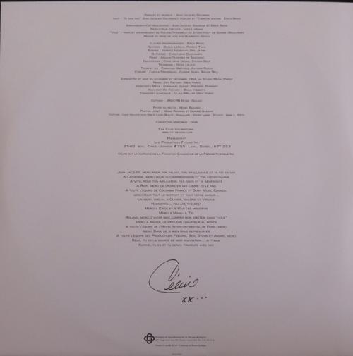 Виниловая пластинка Celine Dion D'EUX