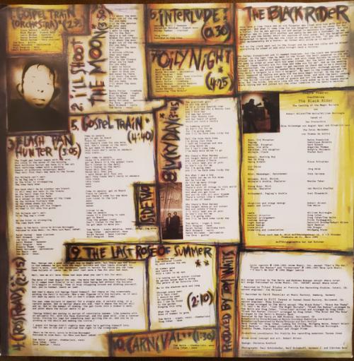 Виниловая пластинка Tom Waits - The Black Rider (Black Vinyl LP)