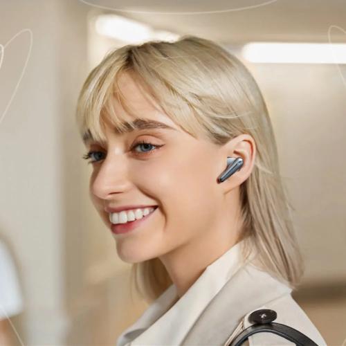 Наушники Soundcore Liberty 4 Pro Glossy Light Blue