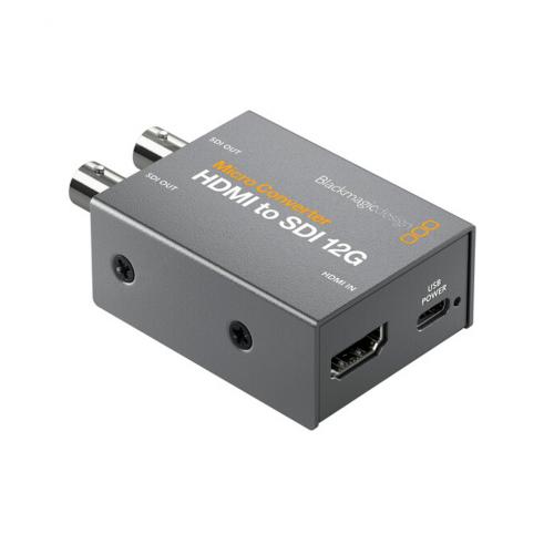 Микро-конвертер Blackmagic Micro Converter HDMI to SDI 12G PSU