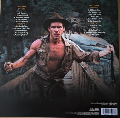 Виниловая пластинка OST - Indiana Jones And The Temple Of Doom (John Williams) (Black Vinyl 2LP, Limited Edition)