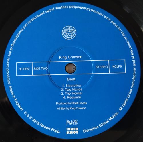 Виниловая пластинка King Crimson — BEAT (200 GR. VINYL) (LP)