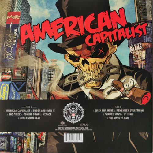 Виниловая пластинка Five Finger Death Punch – American Capitalist (10th Anniversary Gold Vinyl LP)