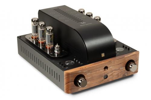 Интегральный ламповый усилитель Unison Research S6 Black Edition Walnut