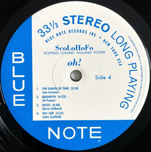 Виниловая пластинка Scolohofo - Oh! (Tone Poet) (Black Vinyl 2LP)
