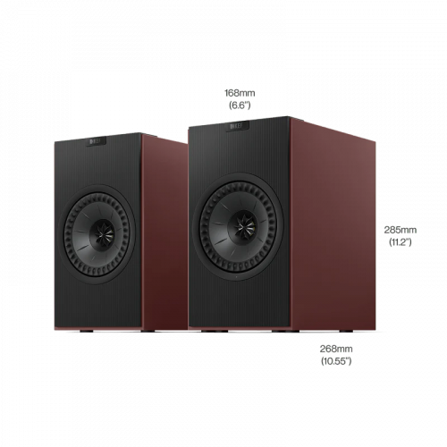 Полочная акустика KEF Coda W Vintage Burgundy