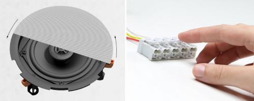 Встраиваемая акустика Audac CIRA724I/W