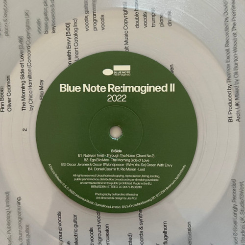 Виниловая пластинка Сборник - Blue Note Reimagined II (Coloured Vinyl 2LP)