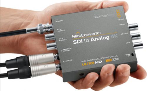 Конвертер Blackmagic Mini Converter SDI to Analog 4K