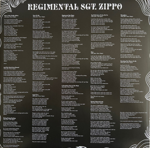 Виниловая пластинка Elton John - Regimental Sgt. Zippo (Black Vinyl LP)