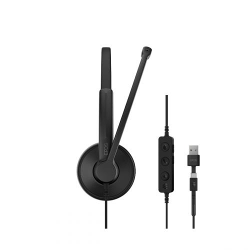 Гарнитура Epos IMPACT 100 UCMono USB C/A adapter (1001419)