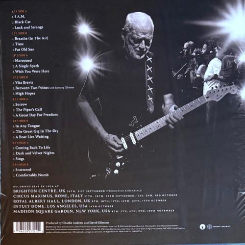 Виниловая пластинка David Gilmour - Luck And Strange: Live @ Circus Maximus (Box) (Black Vinyl 4LP)
