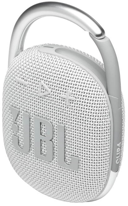 Портативная колонка JBL Clip 4 White (JBLCLIP4WHT)